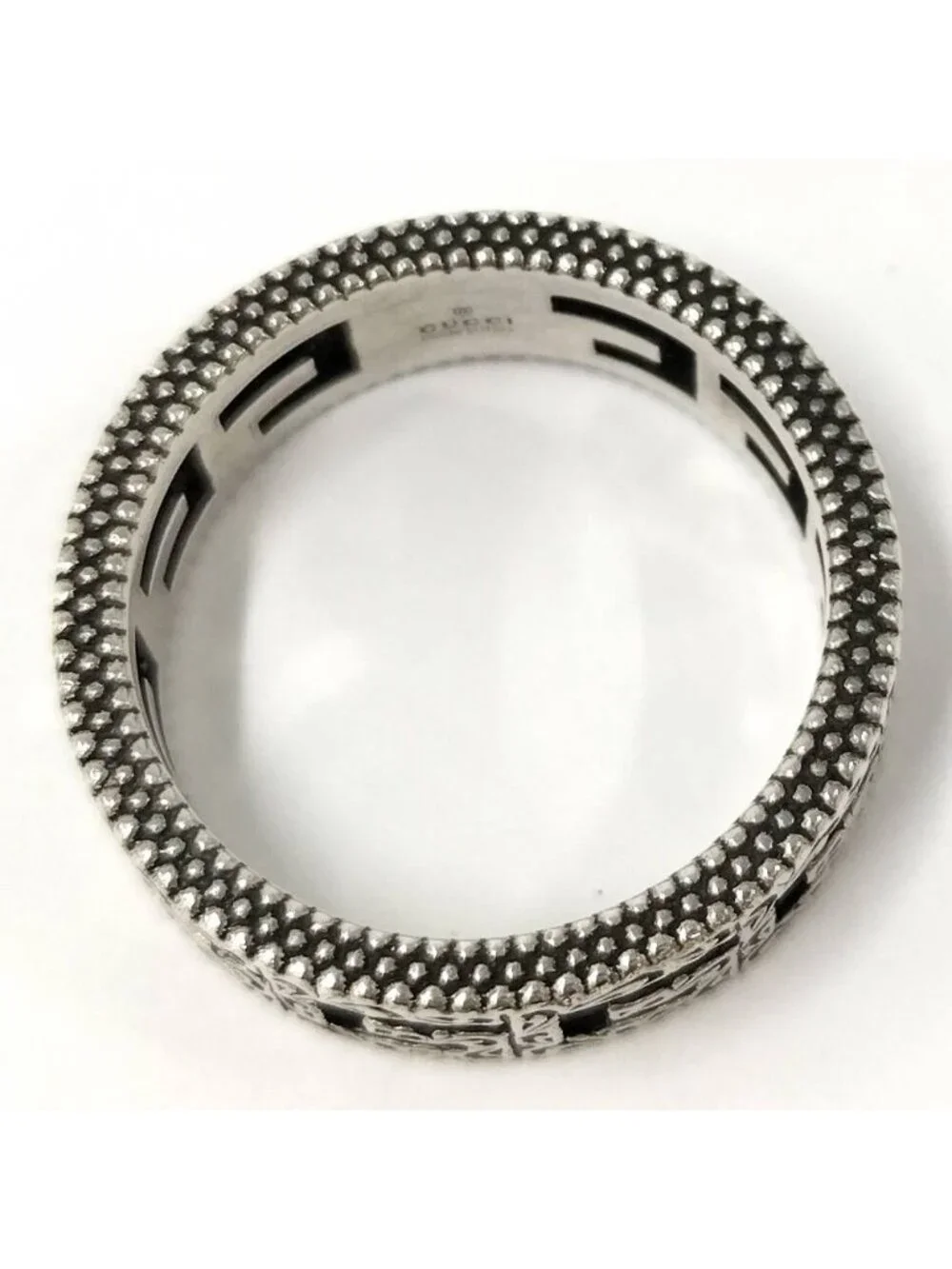 Gucci Square Arabesque Ring
